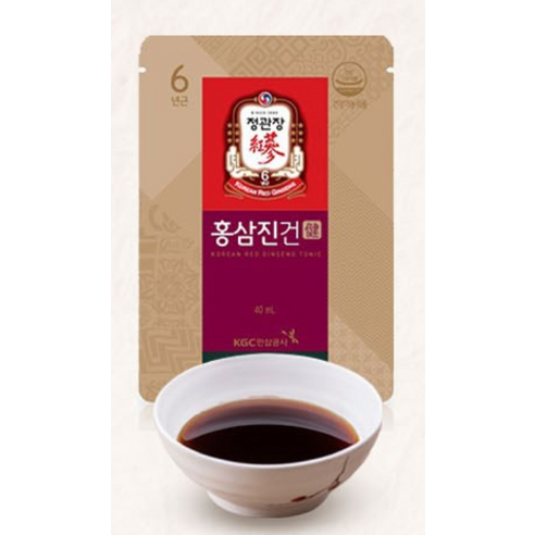 정관장 홍삼진건 파우치 + 쇼핑백 40ml, 30개