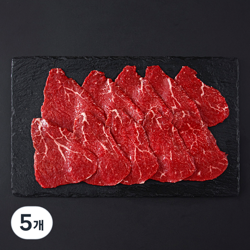 참연한우 어린암소 소고기 1등급 (냉장), 300g, 5개