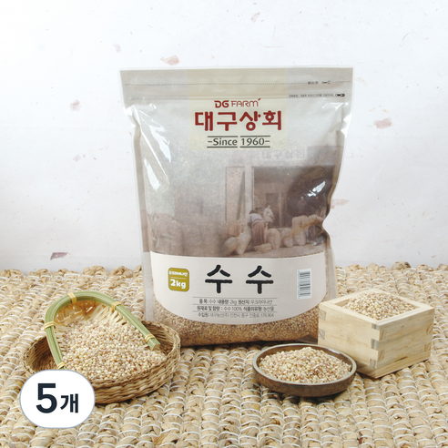 대구상회 수수, 5개, 2kg