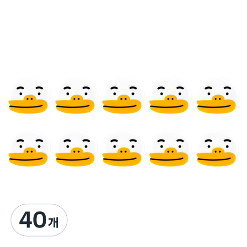 카카오프렌즈 지우개, 튜브, 40개