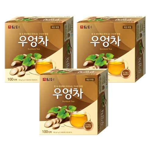 담터 우엉차, 1g, 100개입, 3개
