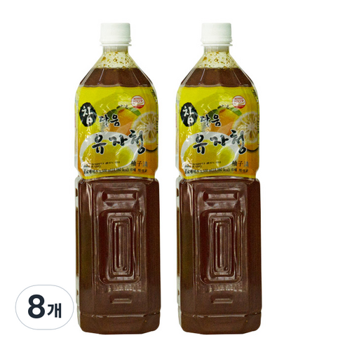 파낙스 참다음 유자청, 1.5L, 8개