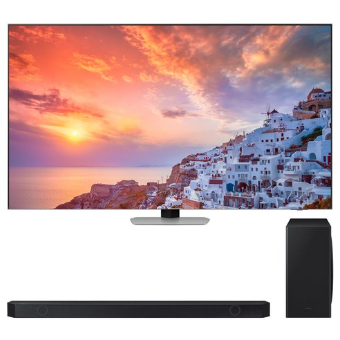 삼성전자의 최신 기술이 집결한 4K UHD Neo QLED TV와 사운드바 세트로 극찬의 홈 엔터테인먼트 경험을 누리세요.