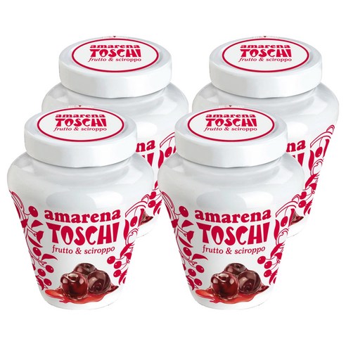 토스키 아마레나 체리청, 250g, 4개