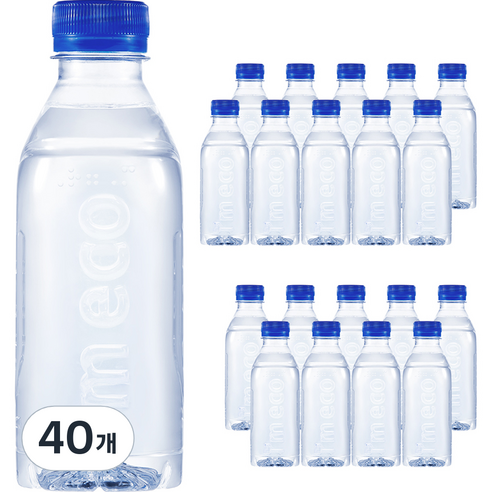 산수음료 가벼운샘, 330ml, 40개