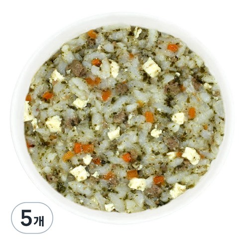 짱죽 실온 이유식 후기 진밥, 소고기흰콩진밥, 160g, 5개