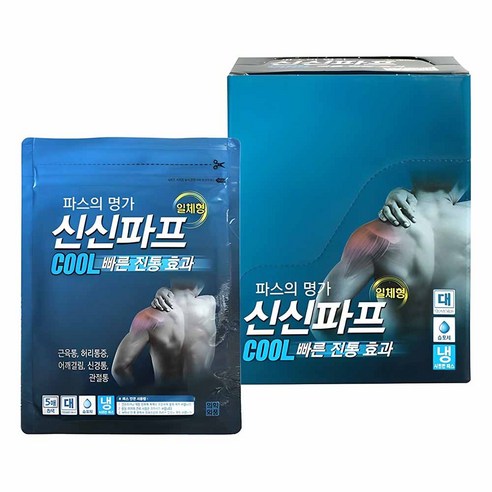 신신파스 신신파프 쿨 파스, 5개입, 10개