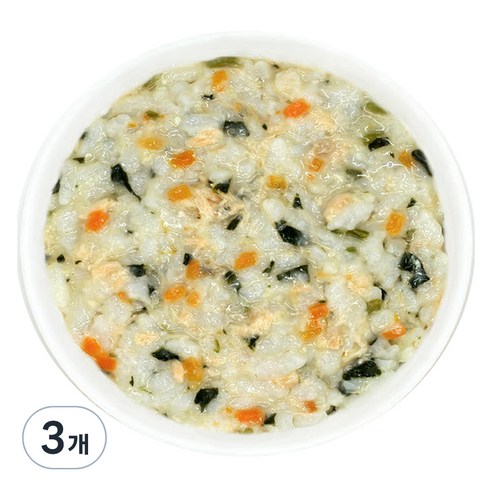 짱죽 실온 이유식 후기 진밥, 연어캐슈넛진밥, 160g, 3개