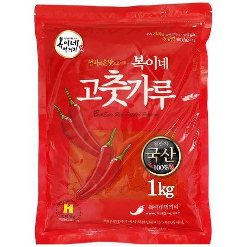 복이네먹거리 국산 보통맛 떡볶이 소스용, 1kg, 1개