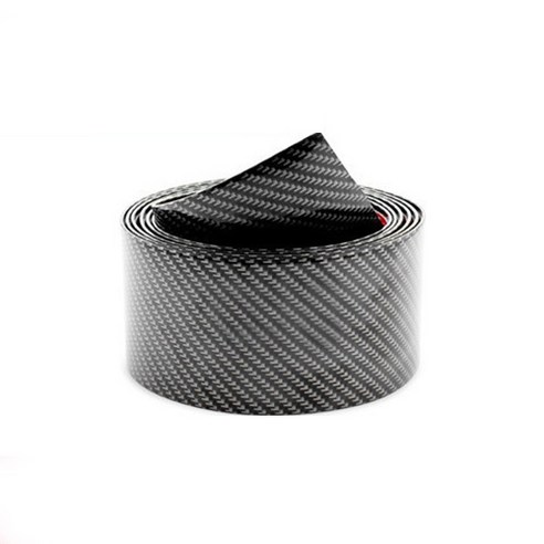 리젠스 스크레치 방지 카본무늬 스트랩 7cm x 3m, 블랙, 1개