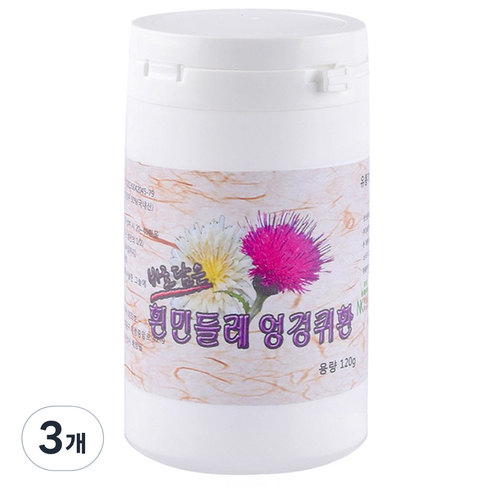 양원농장 흰민들레 엉겅퀴환, 3개, 120g