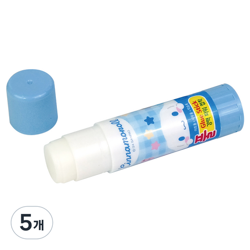 바이하츠 시나모롤 고체풀, 5개, 21g