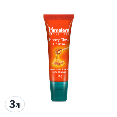 히말라야 허니 글로스 립밤 10g, 허니향, 3개