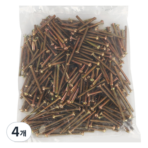 둥근머리 나사 볼트 1kg, 1040개