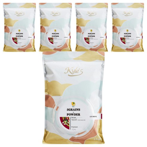카일스 오곡파우더, 1kg, 5개, 1kg, 1개입