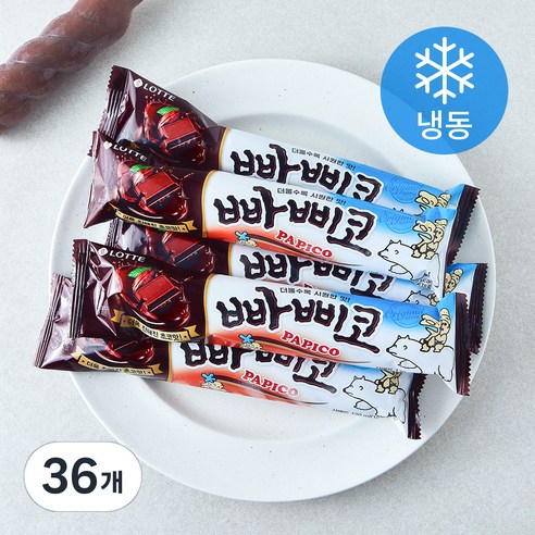 롯데웰푸드 롯데 빠삐코 (냉동), 130ml, 6개입, 6개