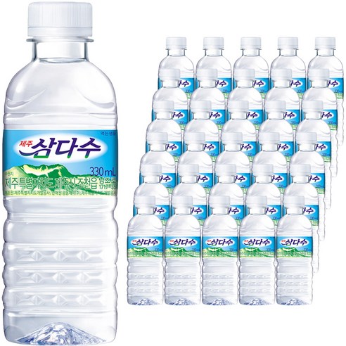 제주 삼다수, 330ml, 80개