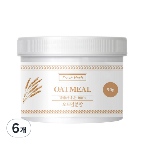 신선약초 오트밀 분말, 90g, 6개