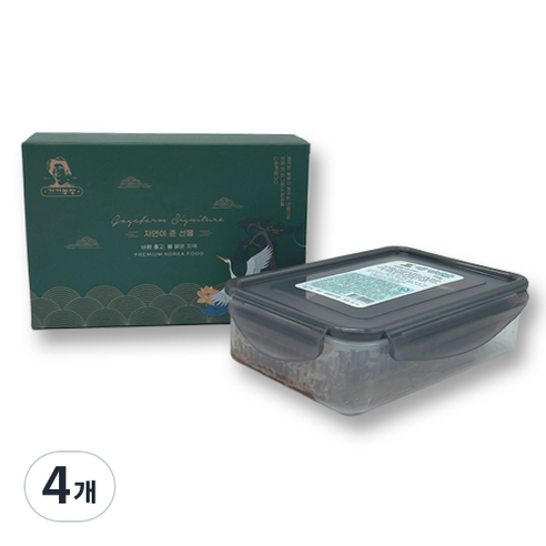 가가농장 팩사양벌집꿀, 700g, 4개