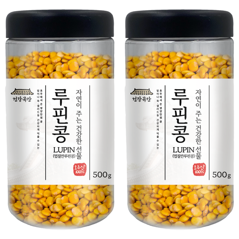 건강곡간 루핀콩, 500g, 2개