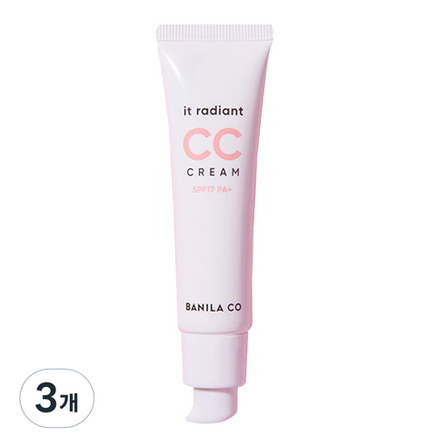 바닐라코 잇 래디언트 씨씨 크림 SPF17 PA+, 3개, 30ml