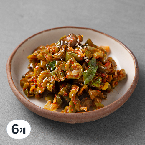 반찬천국 오이지무침, 170g, 6개