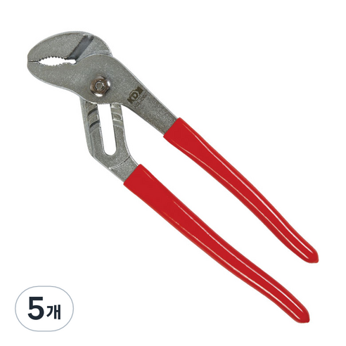 케이디와이 워터펌프플라이어 경제형 30cm KCL-300, 5개