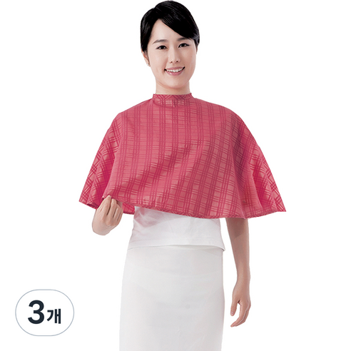 라인 체크 드라이보 대, 핑크 LN324, 3개