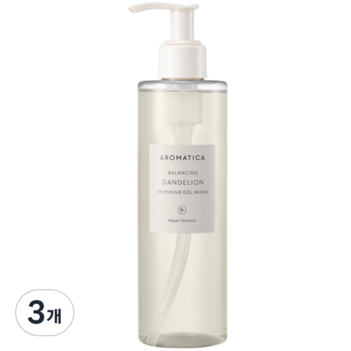 아로마티카 단델리온 페미닌 청결젤, 250ml, 3개
