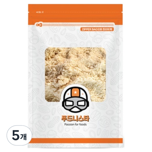 푸드니스타 아몬드분말 95%, 500g, 5개