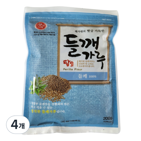 해가원 들깨가루 탕용, 4개, 200g