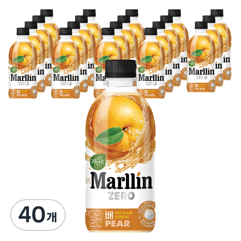 자연은 더말린 배 음료, 20개, 500ml 포도봉봉