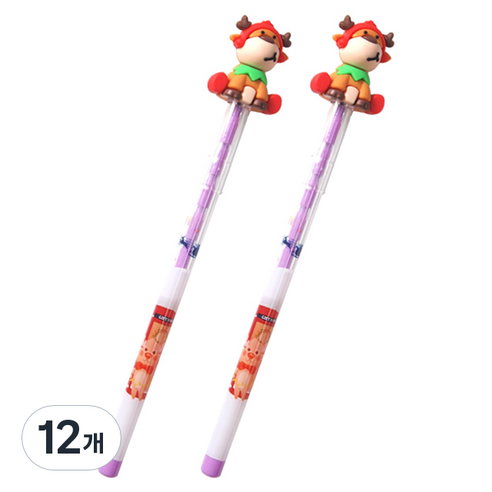 크리스마스 카트리지 샤프 루돌프, 1.5mm, 12개