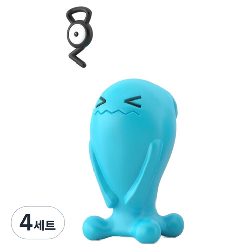 반다이 포켓몬 스케일 월드 성도지방 안농G & 마자용 수컷의 모습 피규어 세트, 4세트