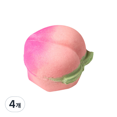 러쉬 피치 배쓰 밤, 170g, 4개