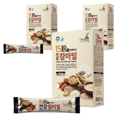 엔초이스 15곡이 들어간 건강 참마밀, 30g, 10개입, 3개
