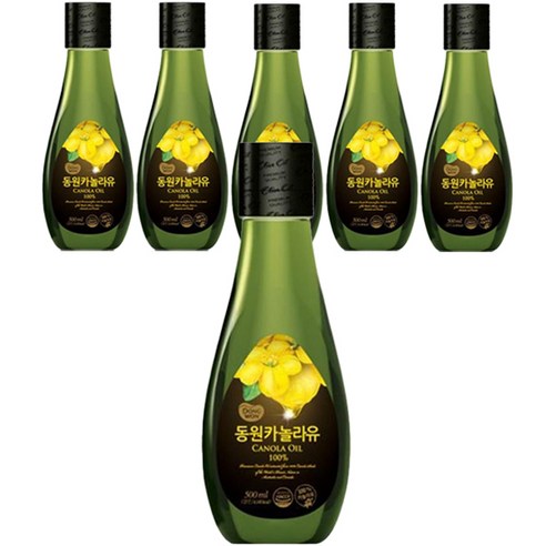 동원 카놀라유, 500ml, 6개