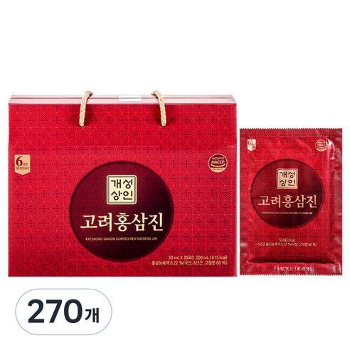 개성상인 고려홍삼진, 50ml, 270개