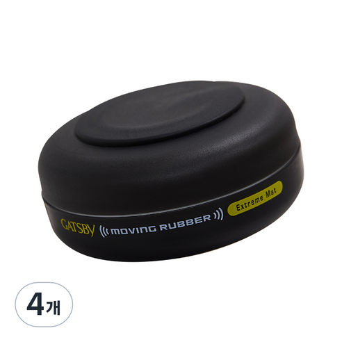 갸스비 무빙러버 익스트림 매트 헤어왁스, 80g, 4개