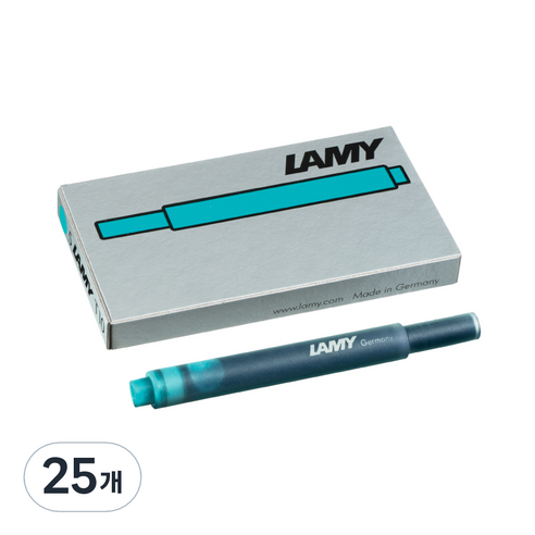 LAMY 만년필용 잉크 카트리지, 터키, 25개