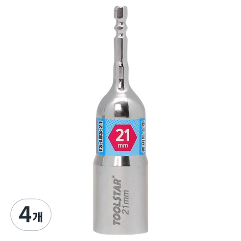 툴스타 복스알 임팩복스알 임팩복스 롱비트소켓 TS-LBS-21, 4개