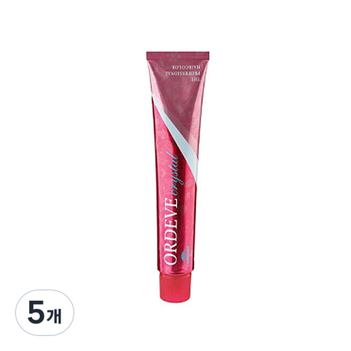 밀본 새치용 크리스탈 베이직 톤 염모제, c8-40 모카, 5개