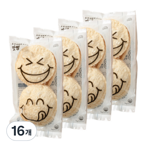 맛뻥 뻥튀기 6p, 39g, 16개