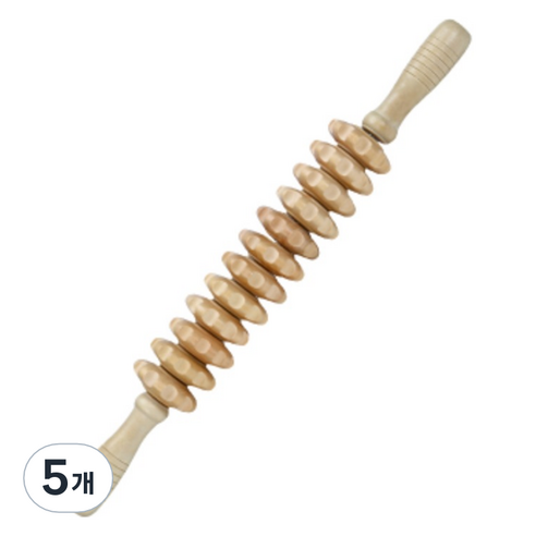 도이뮤 바디 괄사 마사지기 21, 혼합색상, 5개