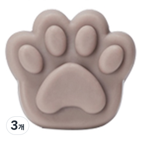 카트린느 캣 스탬프 우산꽂이, 3개, 코코아