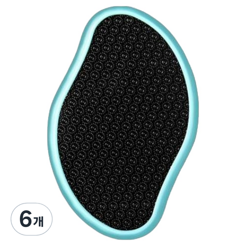 아늑공간 스톤 발각질 제거기 블루, 1개입, 6개, 100g