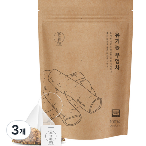다정헌 우엉차, 1.5g, 20개입, 3개