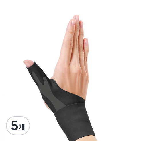 알팍스 크로스본 손목 엄지손가락 보호대 S 오른쪽, 5개