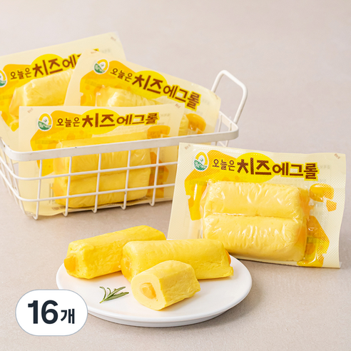 풍요한아침 오늘은 치즈에그롤, 120g, 16개