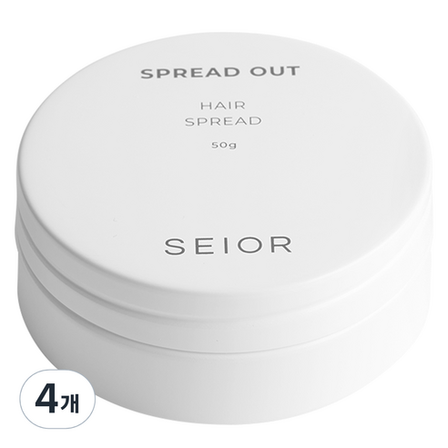 시오르 헤어스프레드 크림 스프레드아웃 헤어에센스, 50g, 4개
